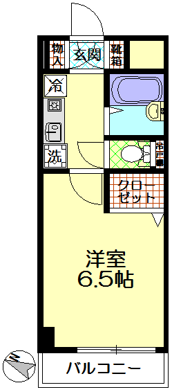 シャルムルミエールの間取り