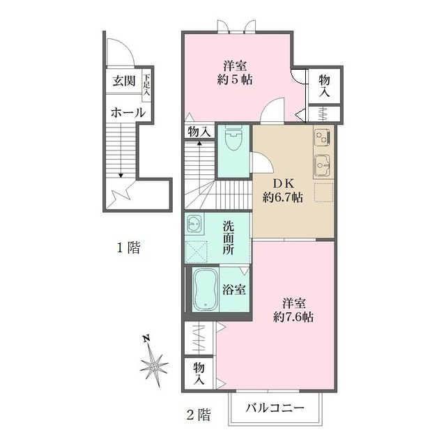 ブランシェの間取り