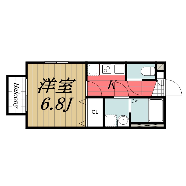 アムール SKRの間取り