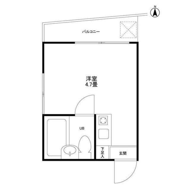 シャンテ十条仲原の間取り