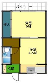 パンダ港町の間取り