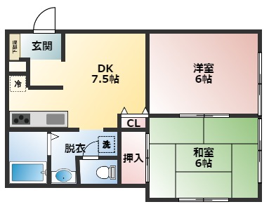 【スバルコートの間取り】