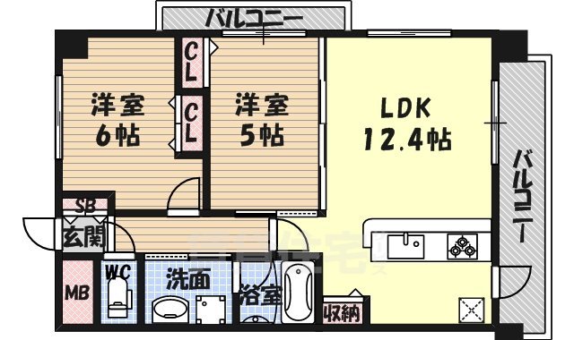 ピュールラルゴの間取り