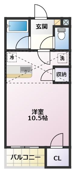 セザンヌ町並の間取り