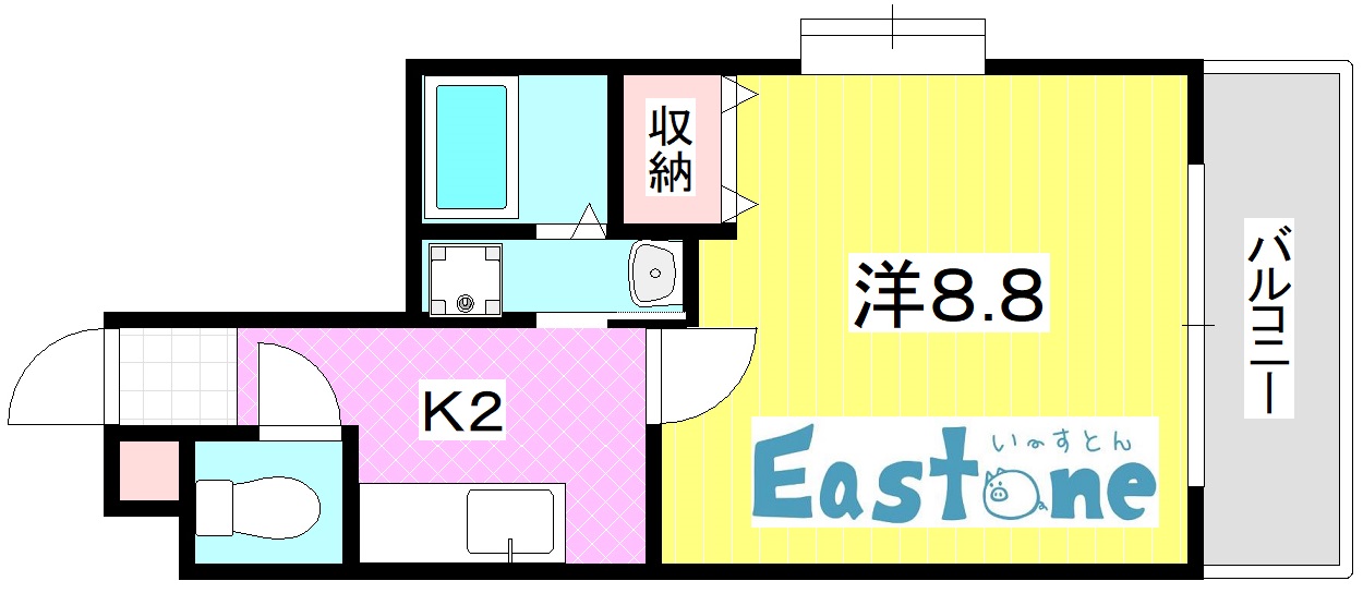 第17富山ビルの間取り