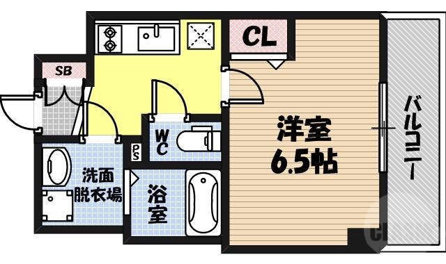 ララプレイス ザ・京橋ステラの間取り