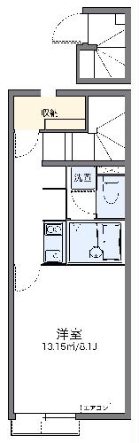 レオネクストＲＹＵIIの間取り