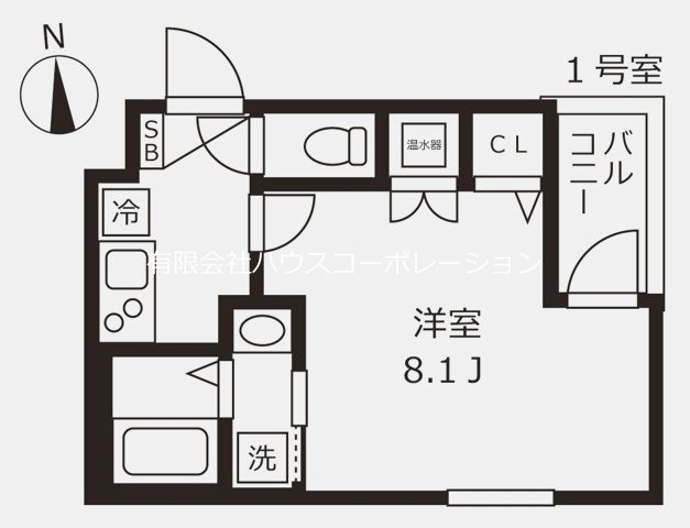 バズ大物の間取り