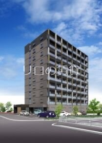 遠賀郡水巻町頃末南のマンションの建物外観