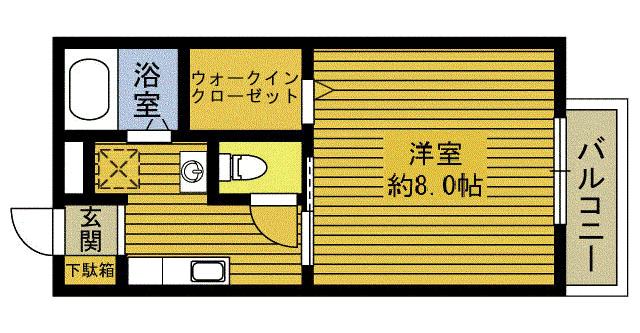 レジデンス貴船の間取り