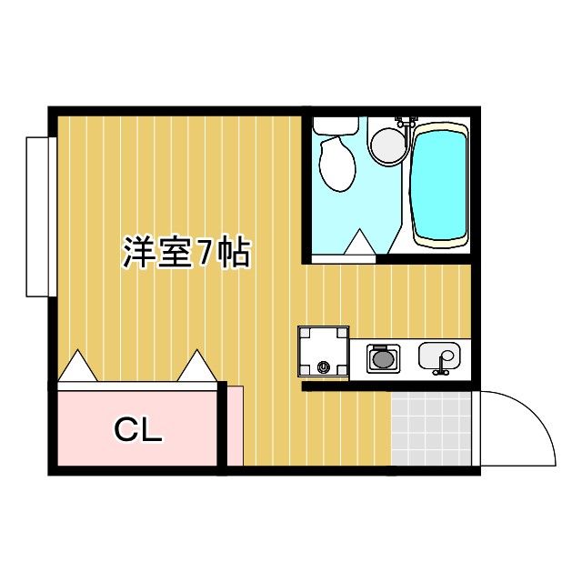 エクセルシティ熊取の間取り