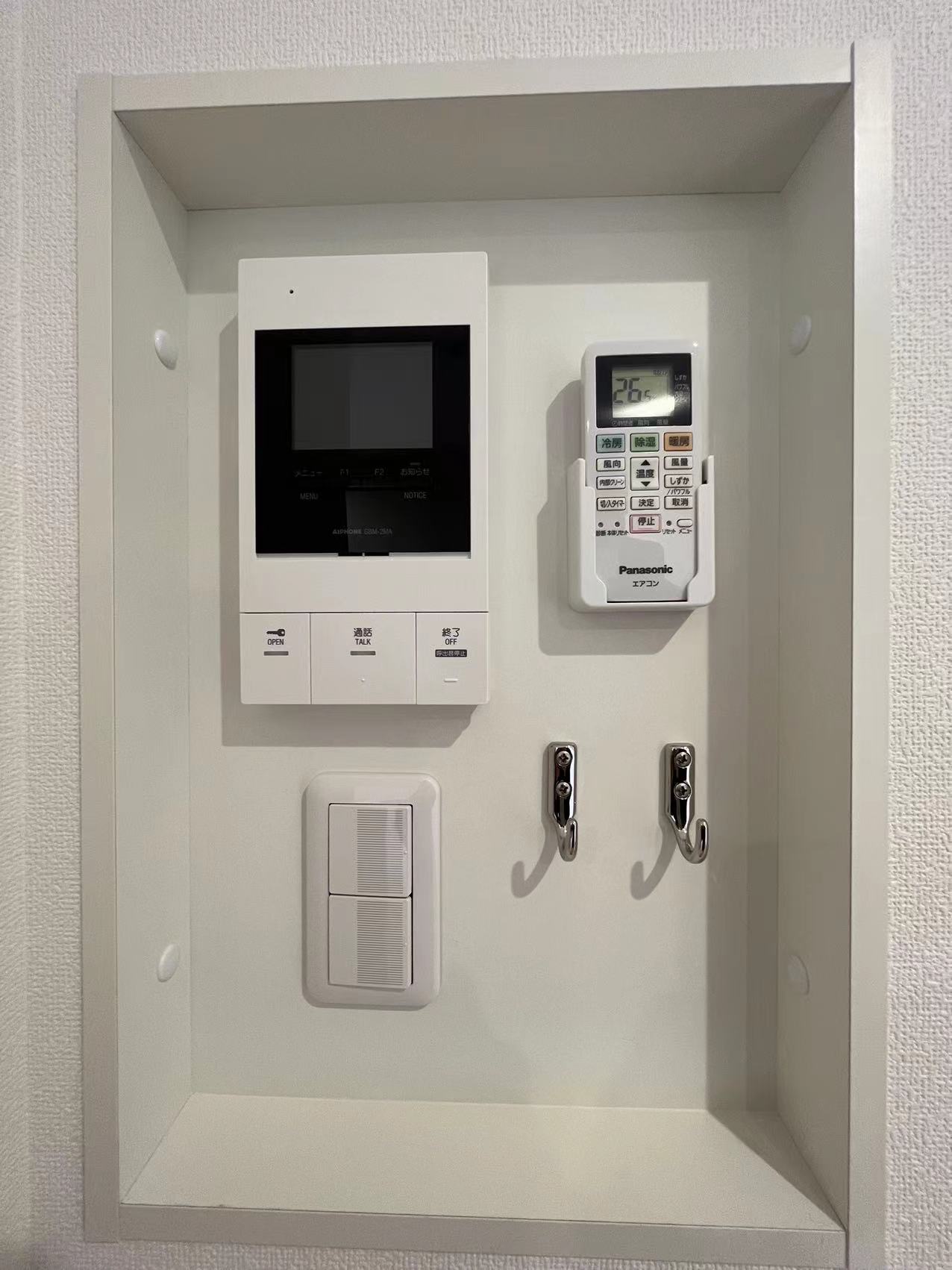 セキュリティ　ウォールニッチ