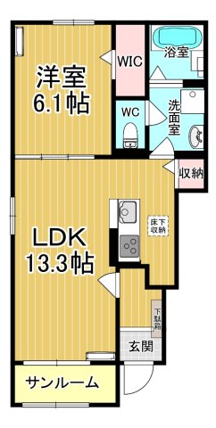 ル・シエルの間取り