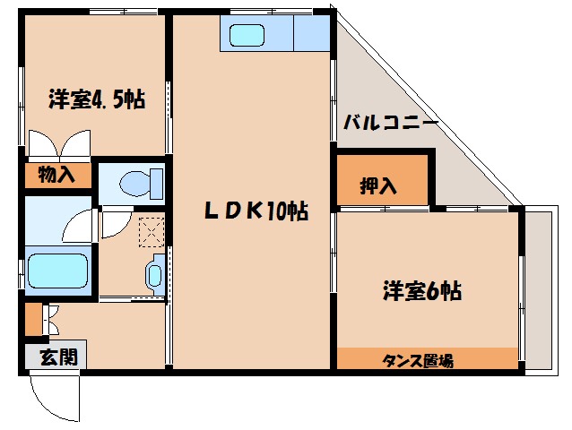 第二サンハイツエゾウ_間取り_0