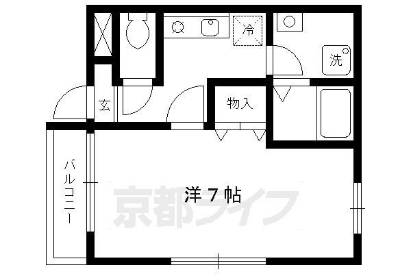 sawarabi一条の間取り写真