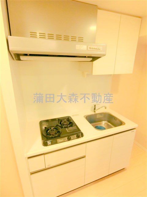 キッチン　2口ガスシステムキッチン