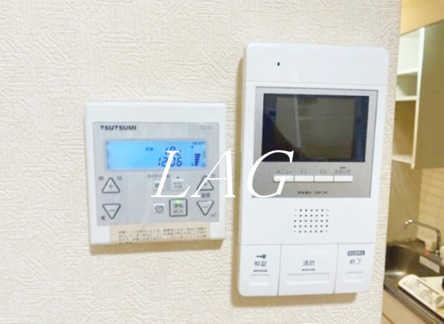 セキュリティ　モニター付インターホンです。