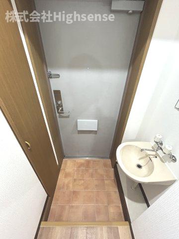 玄関　明るい玄関です