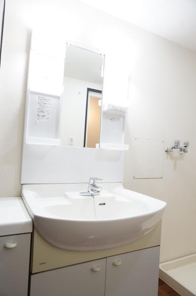 洗面設備　洗面所です