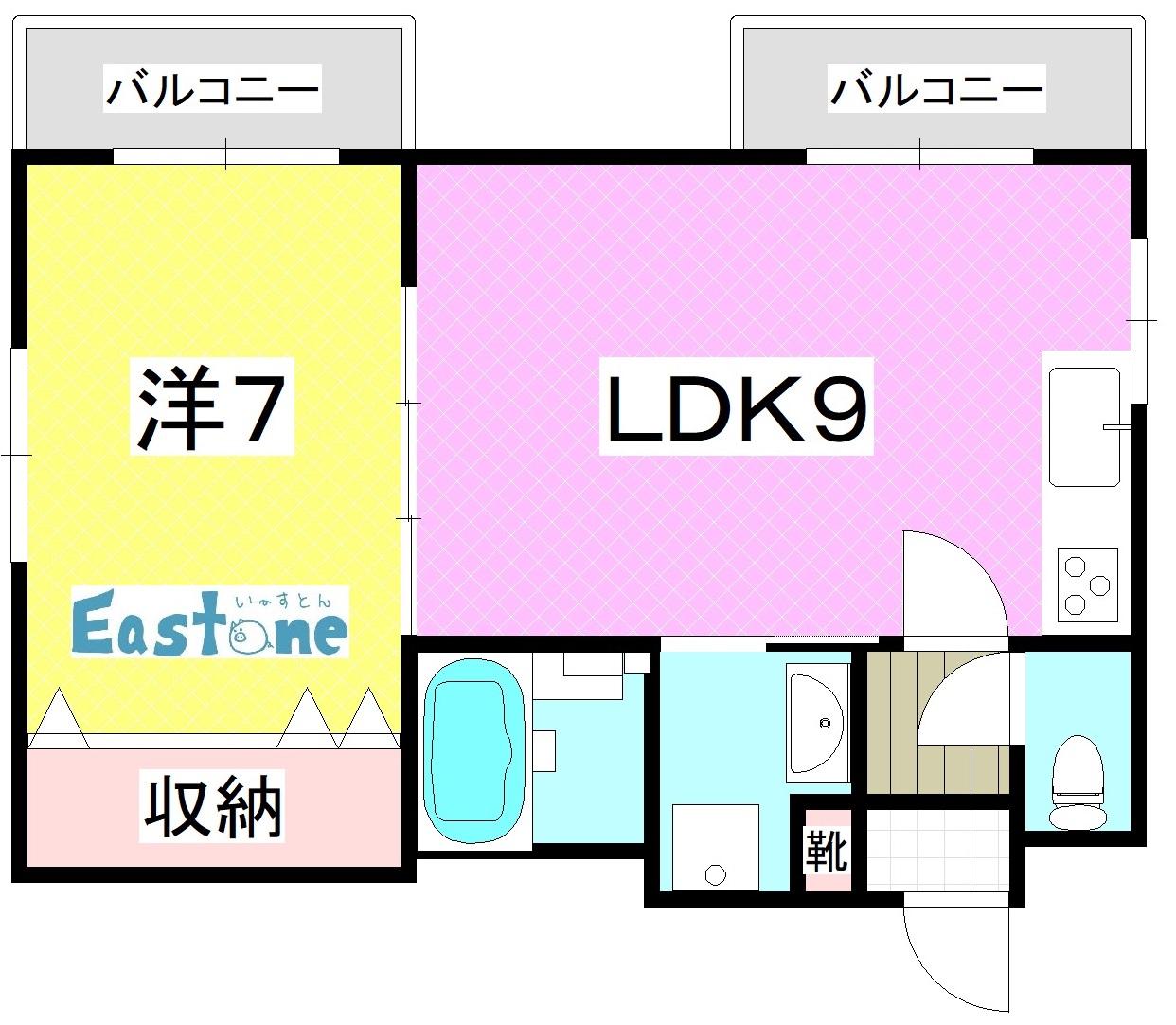 M3ビルの間取り