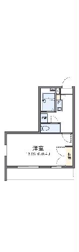 レオパレス関屋の間取り