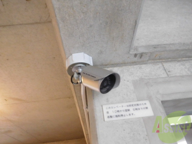 セキュリティ　防犯カメラ付きで安心ですね～！