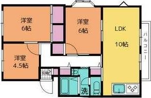 ユーロアベニュー四街道Ｉの間取り