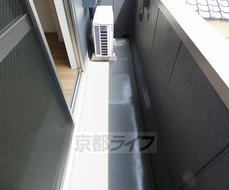 バルコニー　日当たり良好。