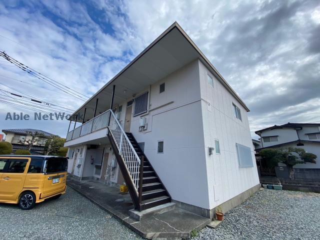熊本県熊本市中央区帯山５（アパート）の賃貸物件の外観