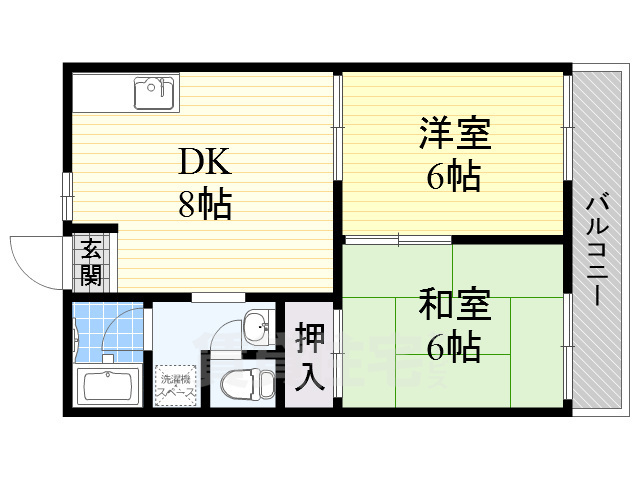 ジュネスドミールの間取り