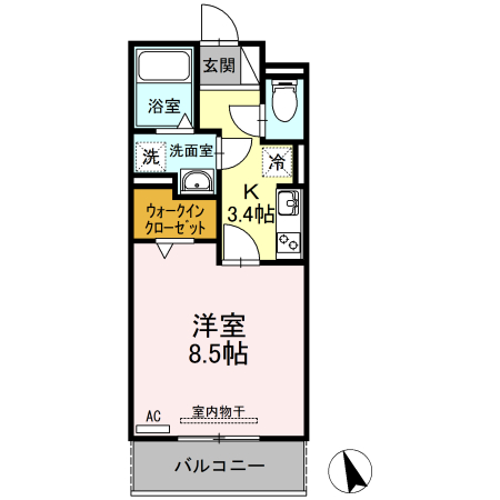 太閤アイサンメゾンの間取り