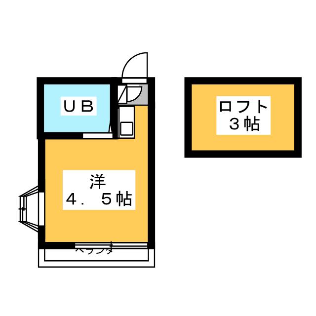 ペアパレス大塚パートIIの間取り