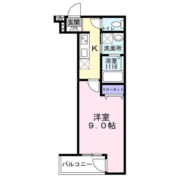 フジパレス西取石１番館の間取り