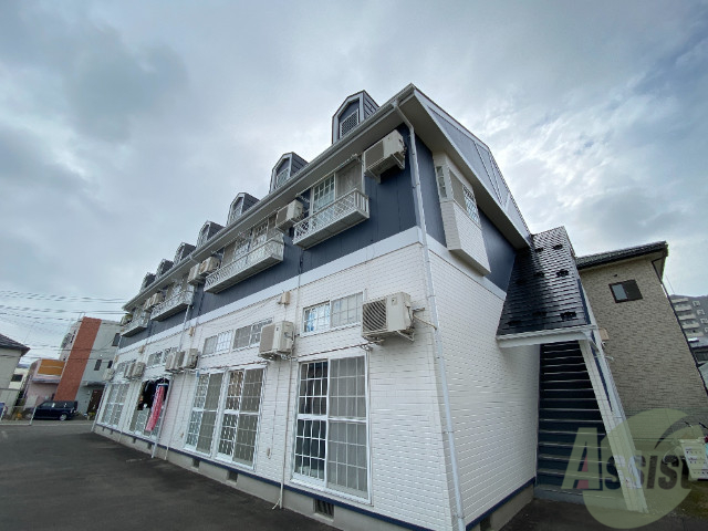 建物外観　仙台市若林区六丁の目南町「ソレアード六丁目」