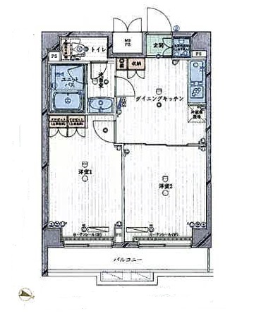 ルーブル西馬込参番館_間取り_0