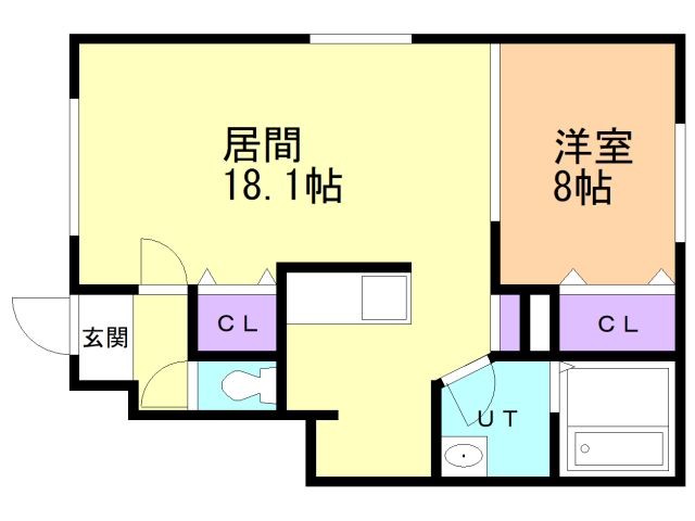 ハイム玲望の間取り