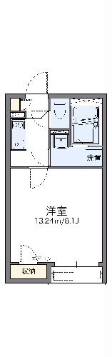 レオネクストアジュール都府楼南の間取り