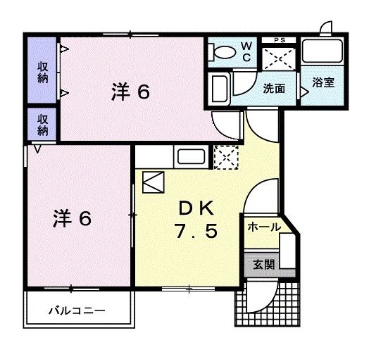 Ｍ・シャルマンジャンＢの間取り