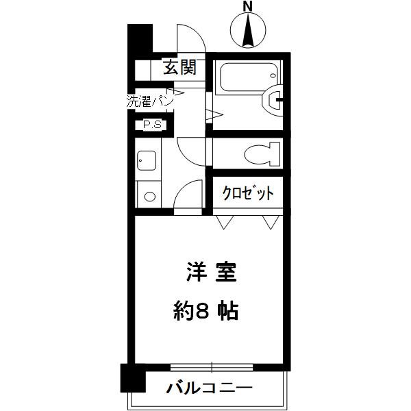 神戸多聞マンションの間取り