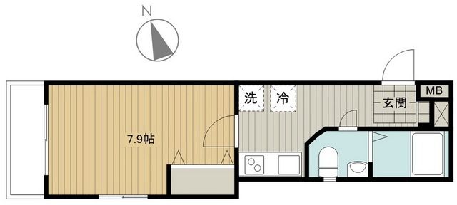 【プライムアーバン西荻窪の間取り】