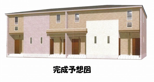 高松市鶴市町のアパートの建物外観