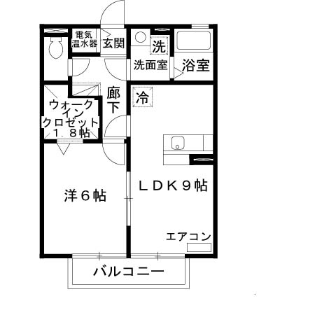 【グランフォートの間取り】