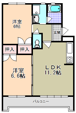 シンフォニーの間取り