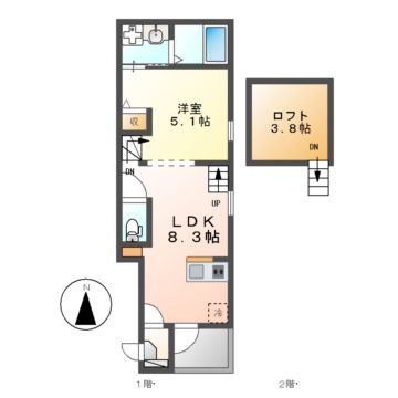 ＦＥＲＩＯ新栄の間取り