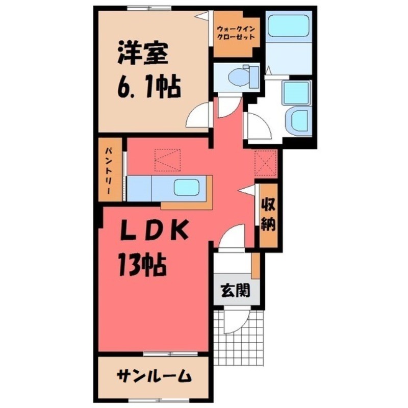 富士泉シティハウスの間取り