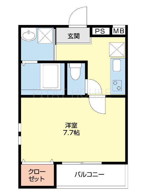 フジパレス和歌山太田III番館の間取り