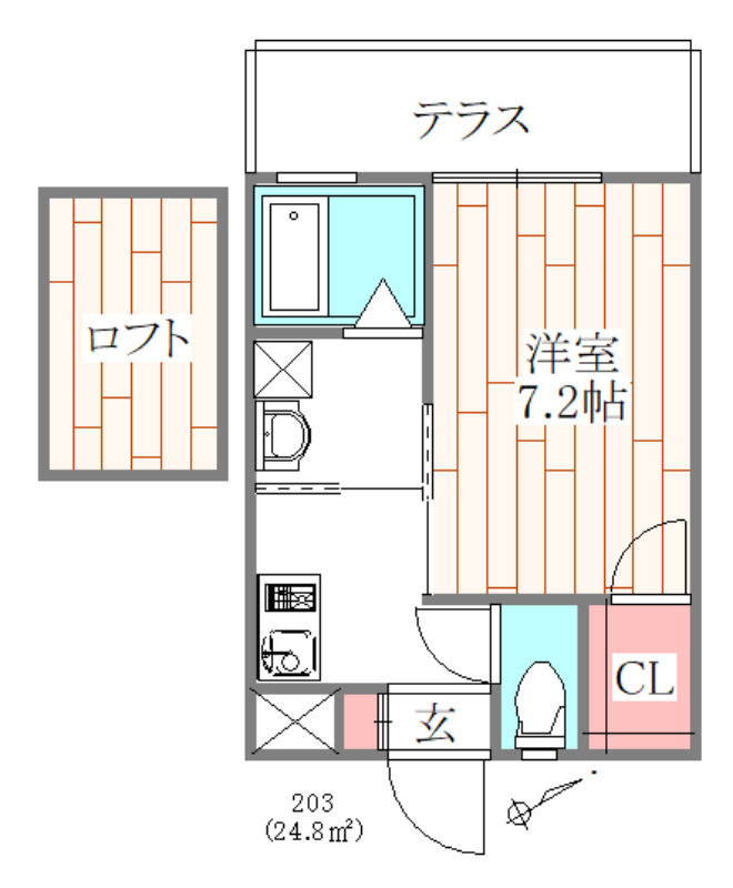 グリーングローブの間取り