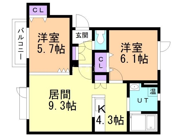 【サンブレジオの間取り】