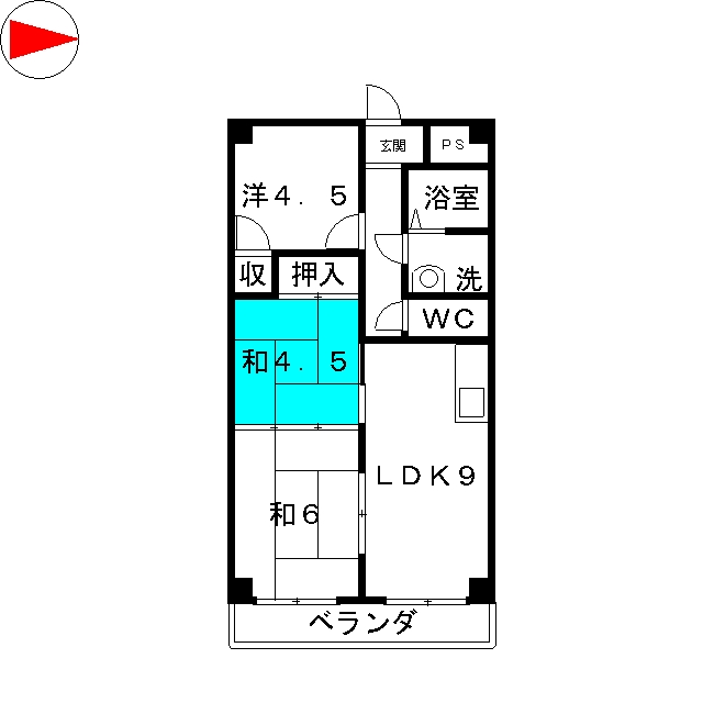 ノイ・ルミナスの間取り