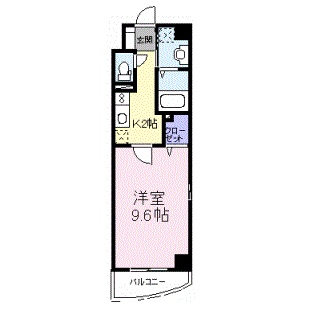 堺市堺区大浜南町のマンションの間取り